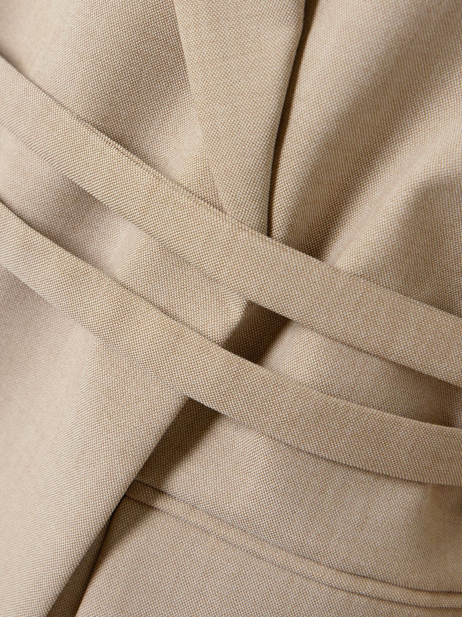 Tubinga belted grain de poudre wool blazer Beige - 4