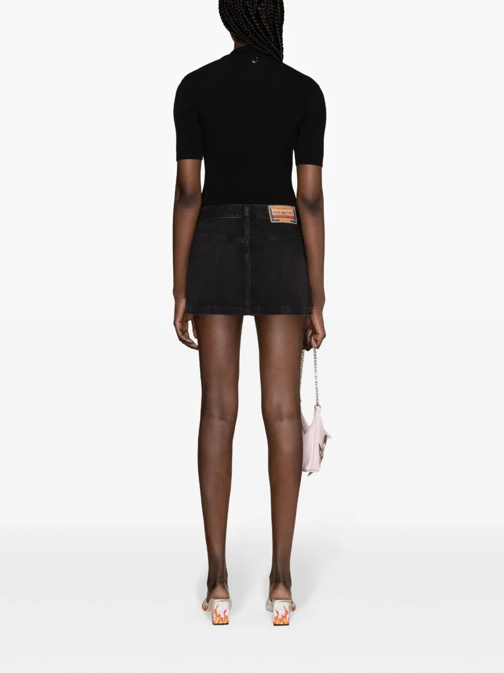 Diesel Women "Ron" Mini Denim Skirt - 7
