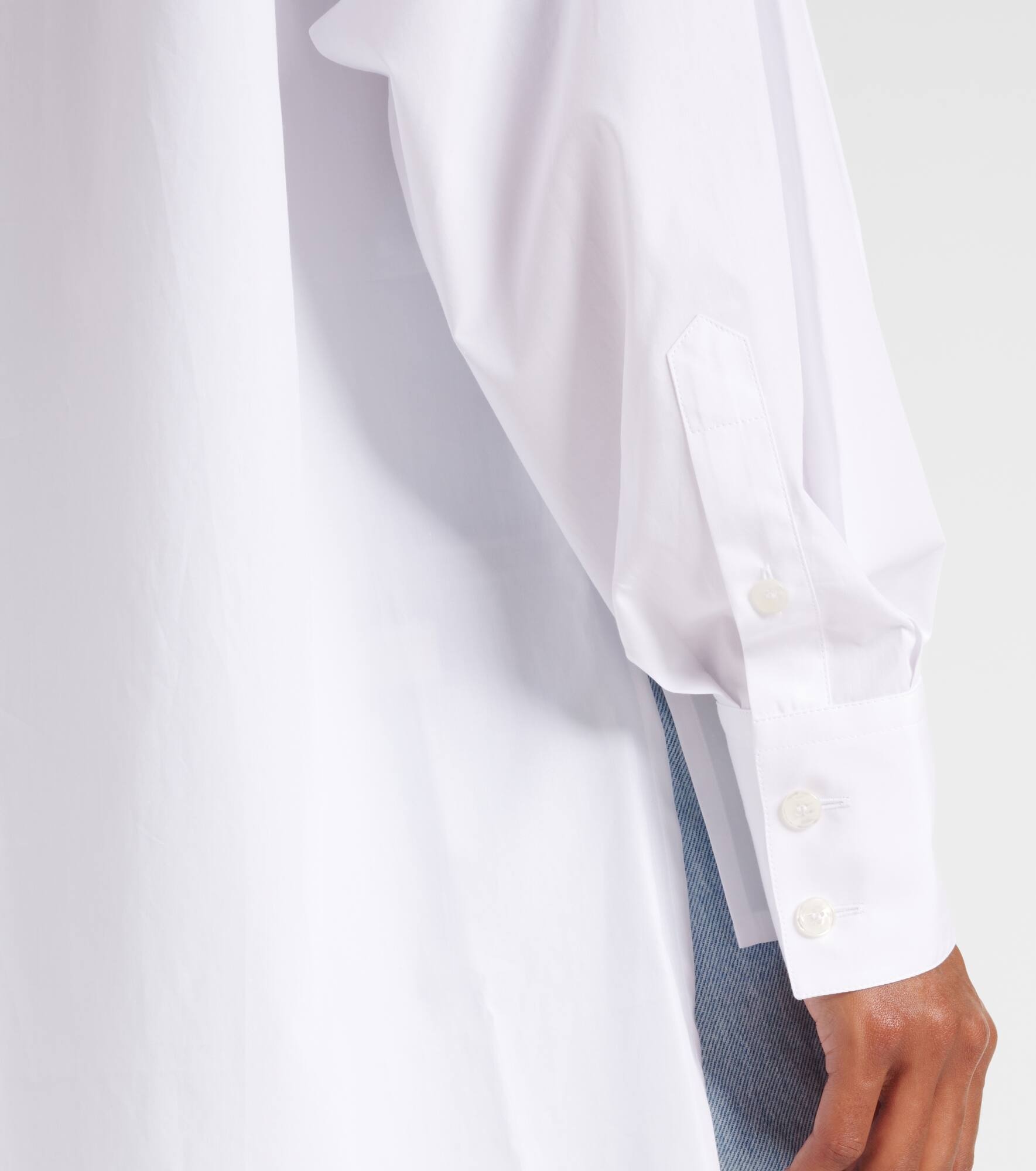 Cotton poplin shirt - 5