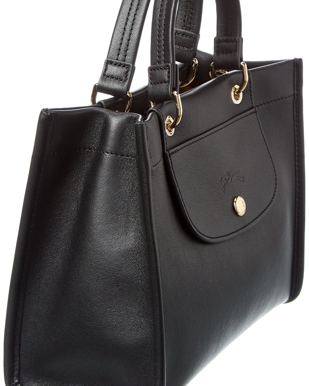 Longchamp Cabas Small Leather Handbag - 3