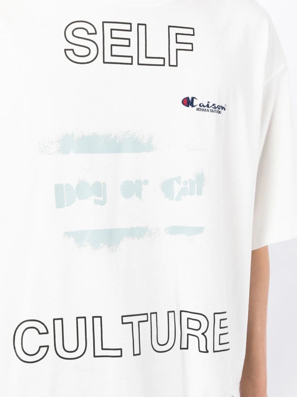 text-print T-shirt - 5