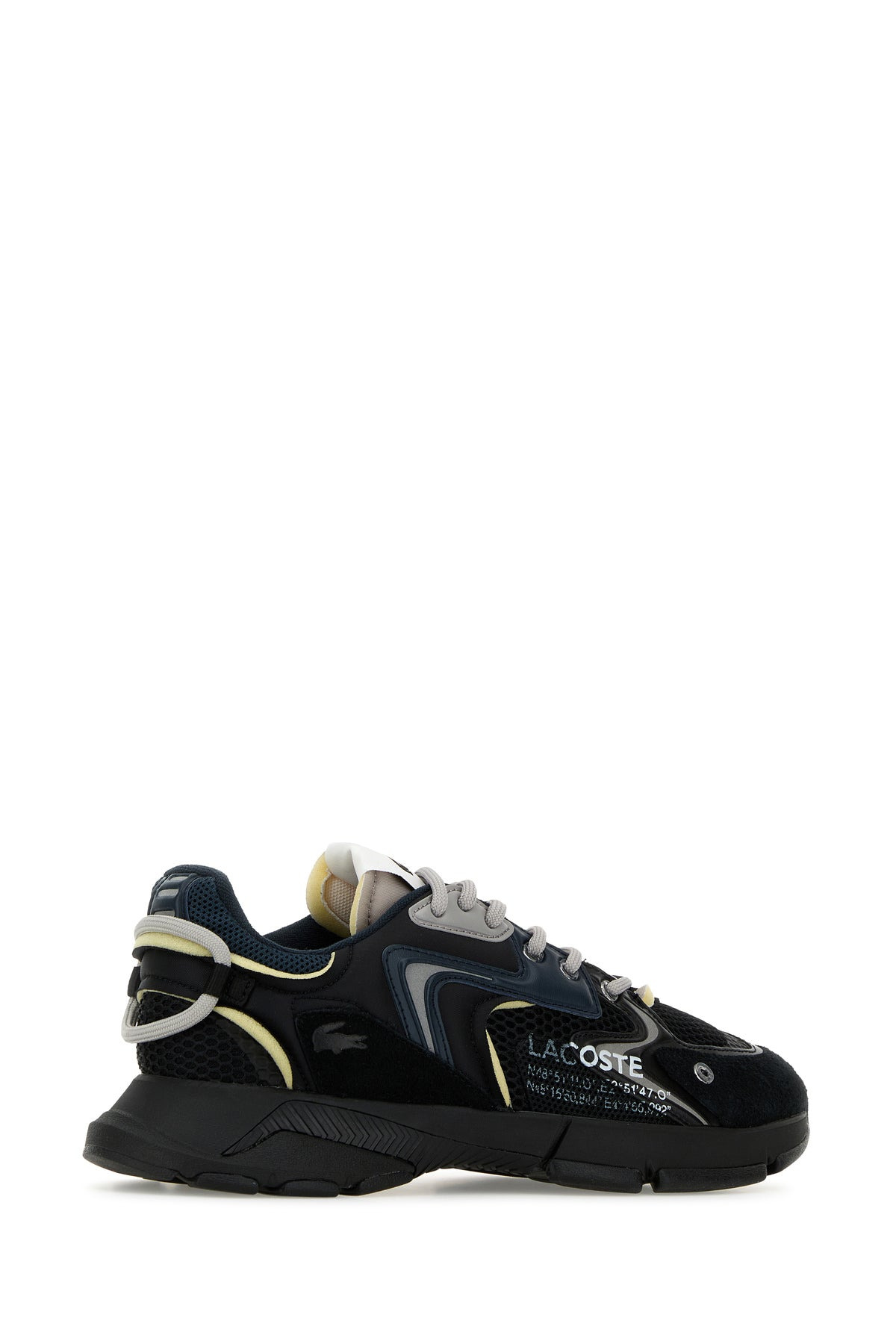 Multicolor leather and mesh L003 Neo sneakers - 3