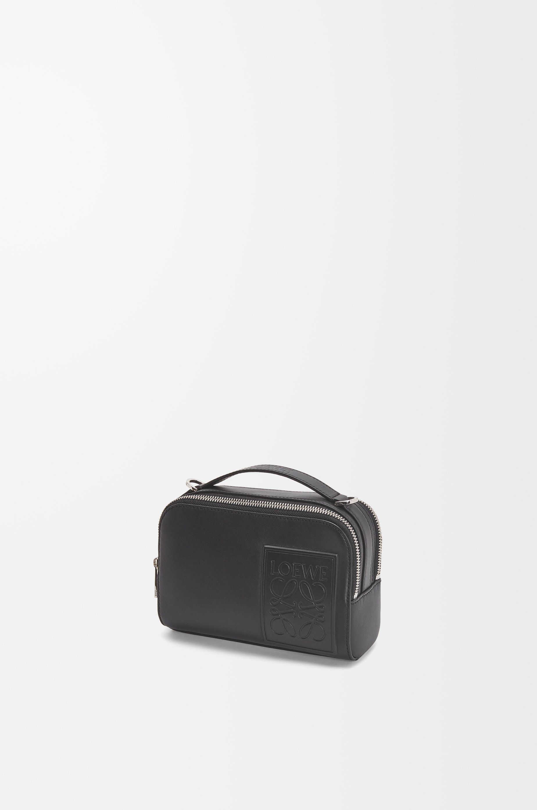 Mini crossbody camera bag in satin calfskin - 2
