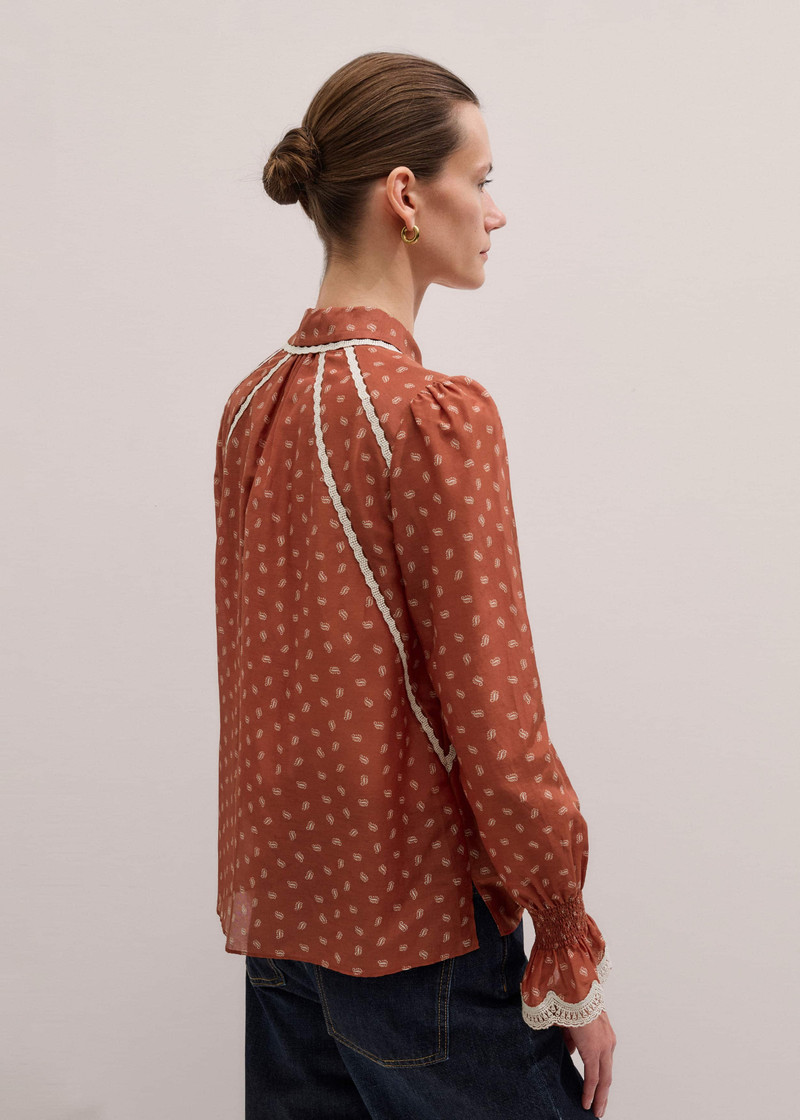 Trim Detail Blouse 5
