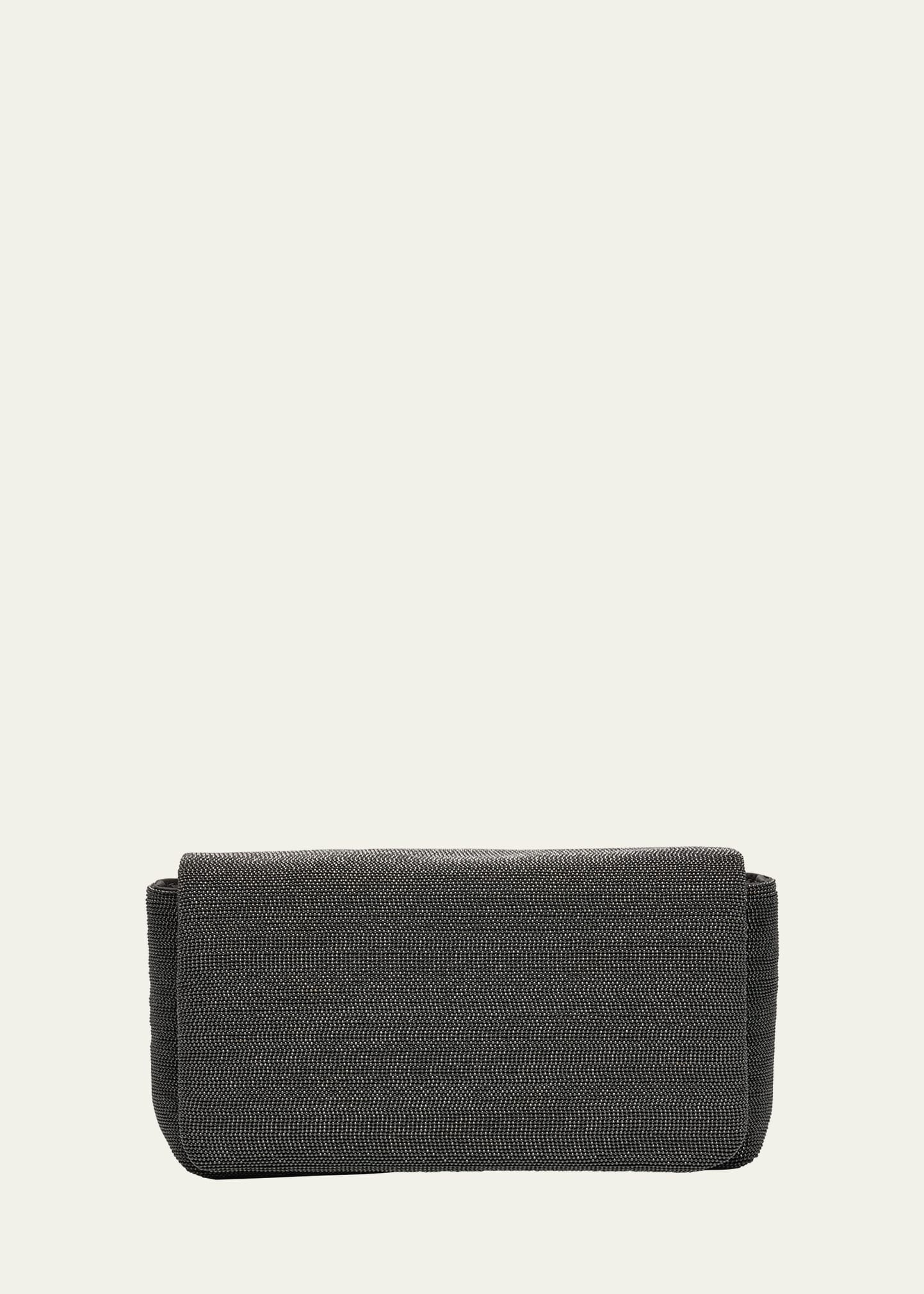 Allover Monili Convertible Clutch Bag - 1