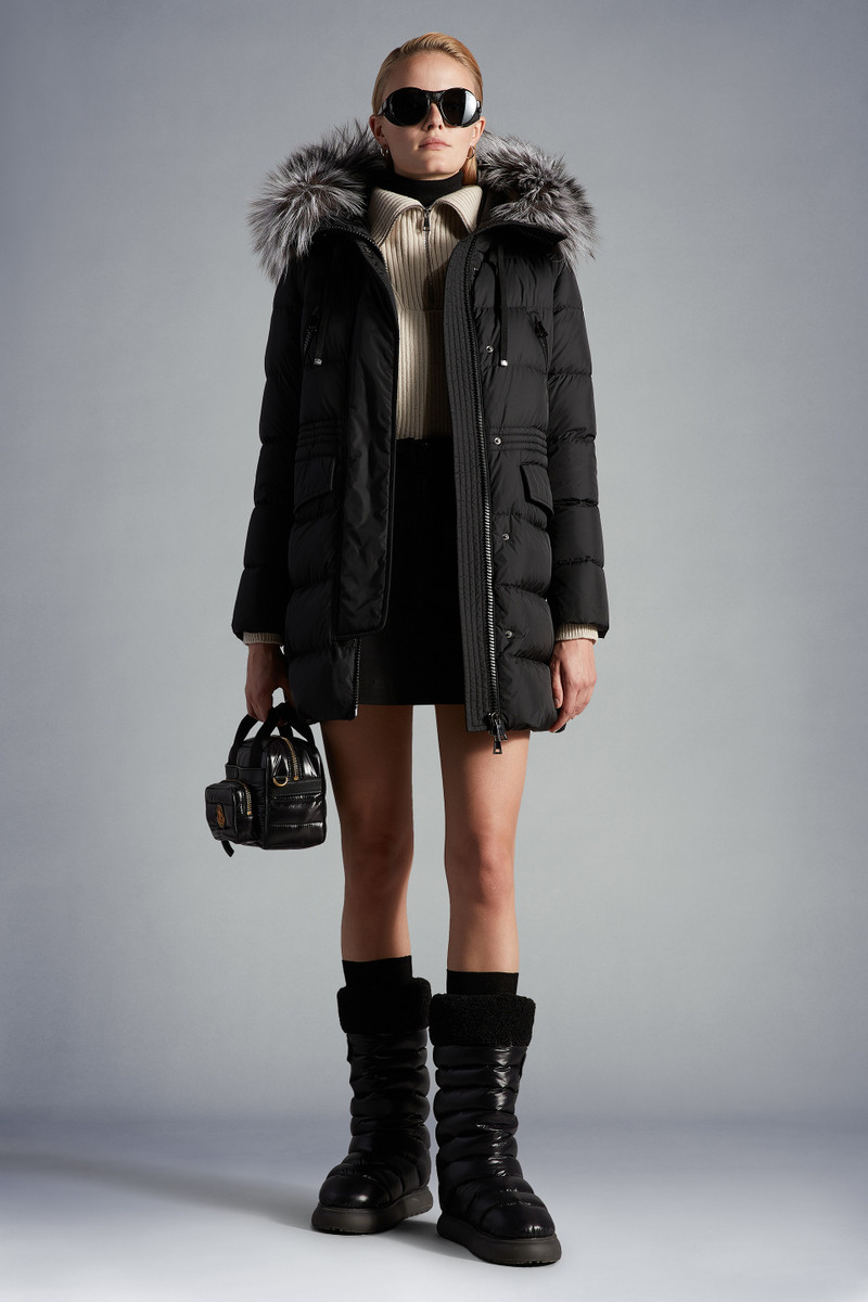 Moncler Aphroti Long Down Jacket outlook