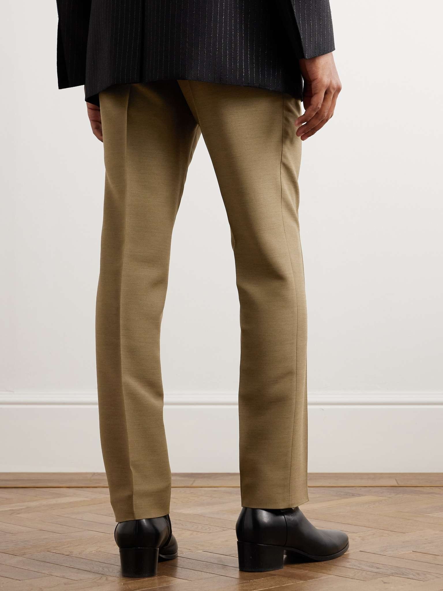 Straight-Leg Twill Trousers - 4