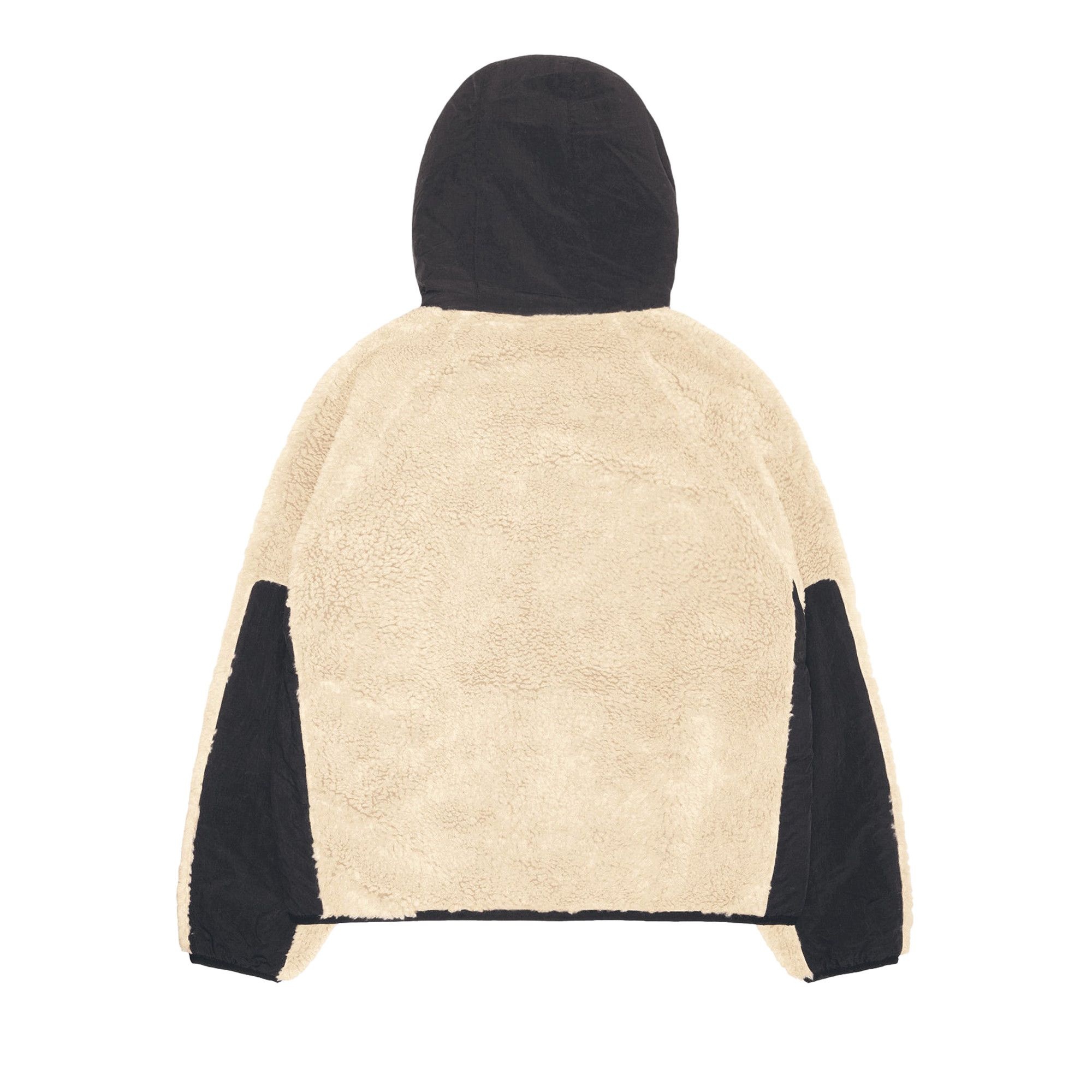 Stussy Sherpa Paneled Hooded Jacket 'Beige' - 2