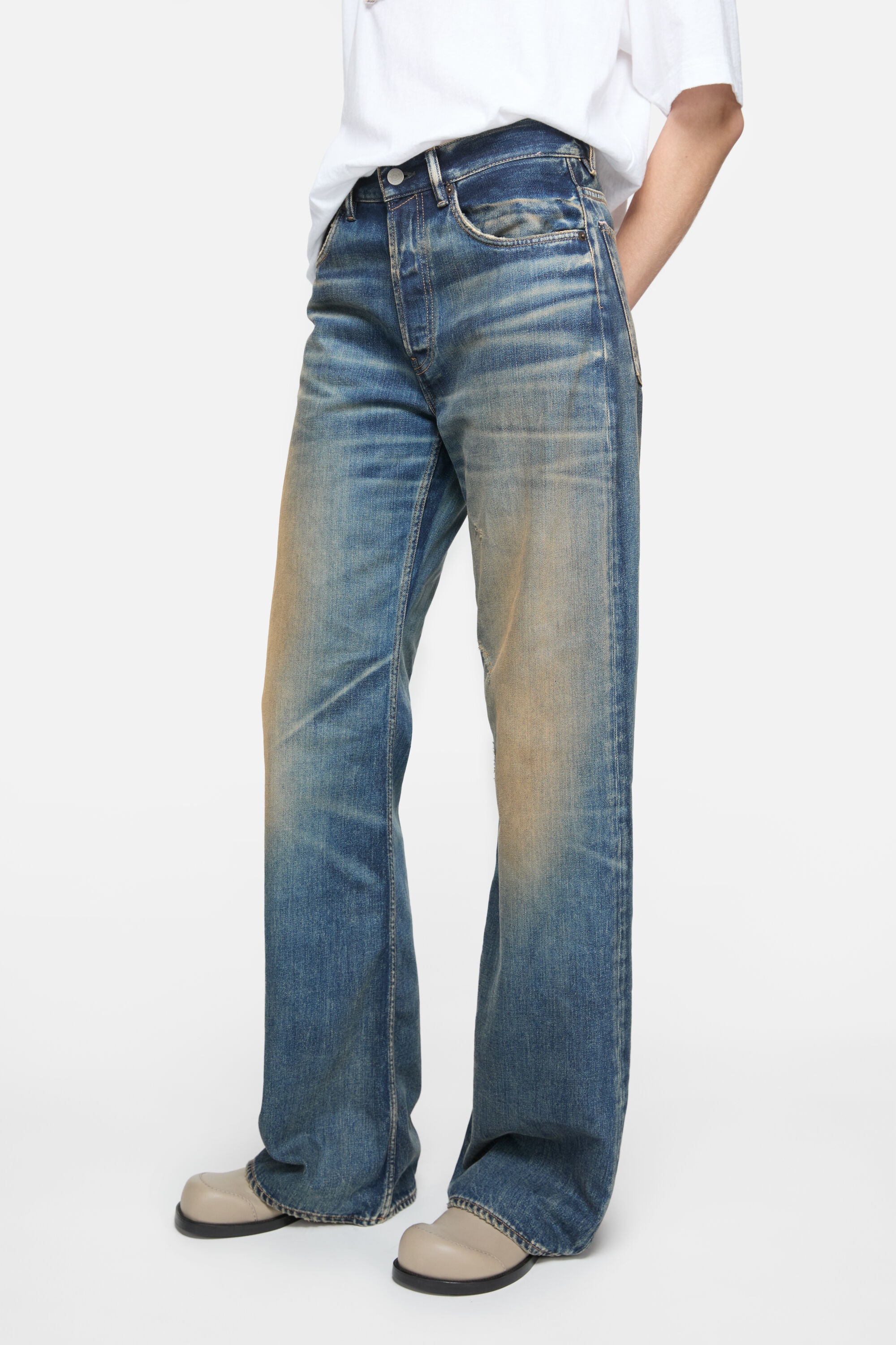 Loose fit jeans - 2021F - Dark Blue - 4