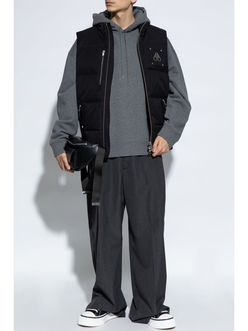 Bold Fox Head Patch oversize hoodie - 2