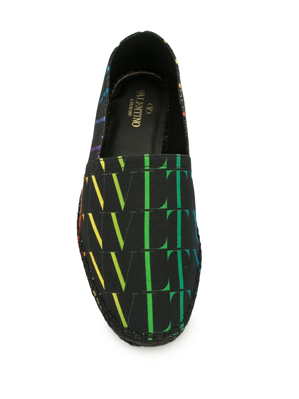 VLTN logo-print espadrilles - 4