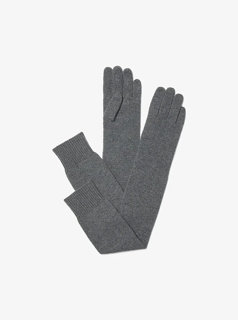 Wool Long Gloves - 1