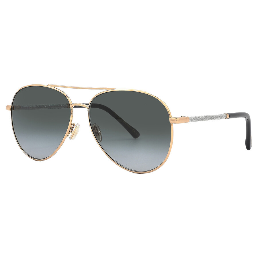 Jimmy Choo Dark Grey Gradient Pilot Ladies Sunglasses DEVAN/S 0RHL/9O 59 - 3