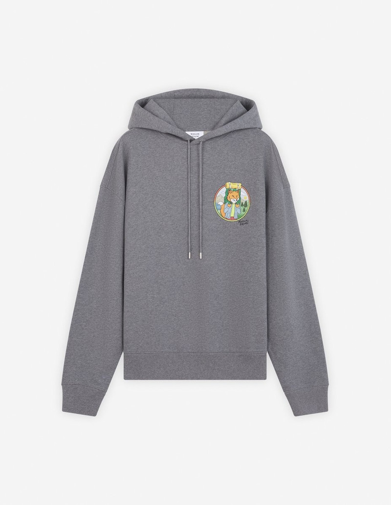 RAMBLING FOX OVERSIZE HOODIE 1