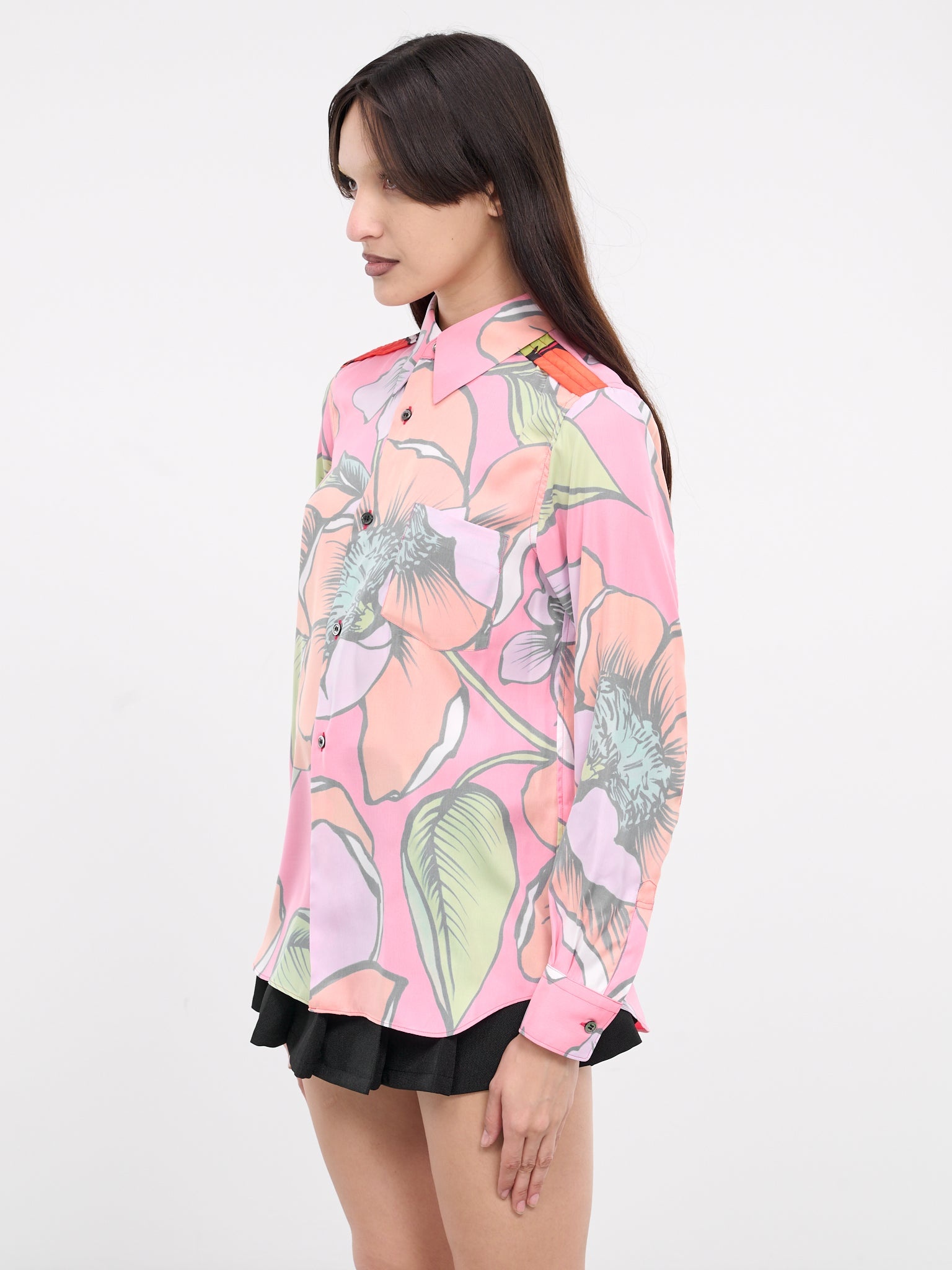 Floral Print Shirt - 2