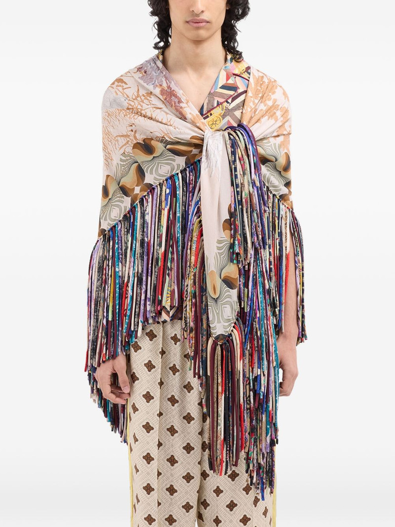 abstract-print fringed scarf 4
