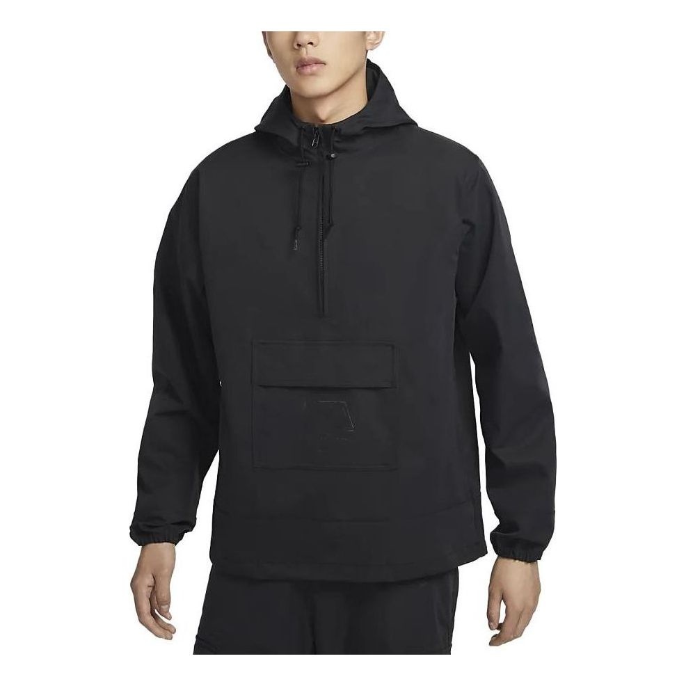 Nike Unscripted Repel Anorak Golf Jacket 'Black' FN8258-010 - 1