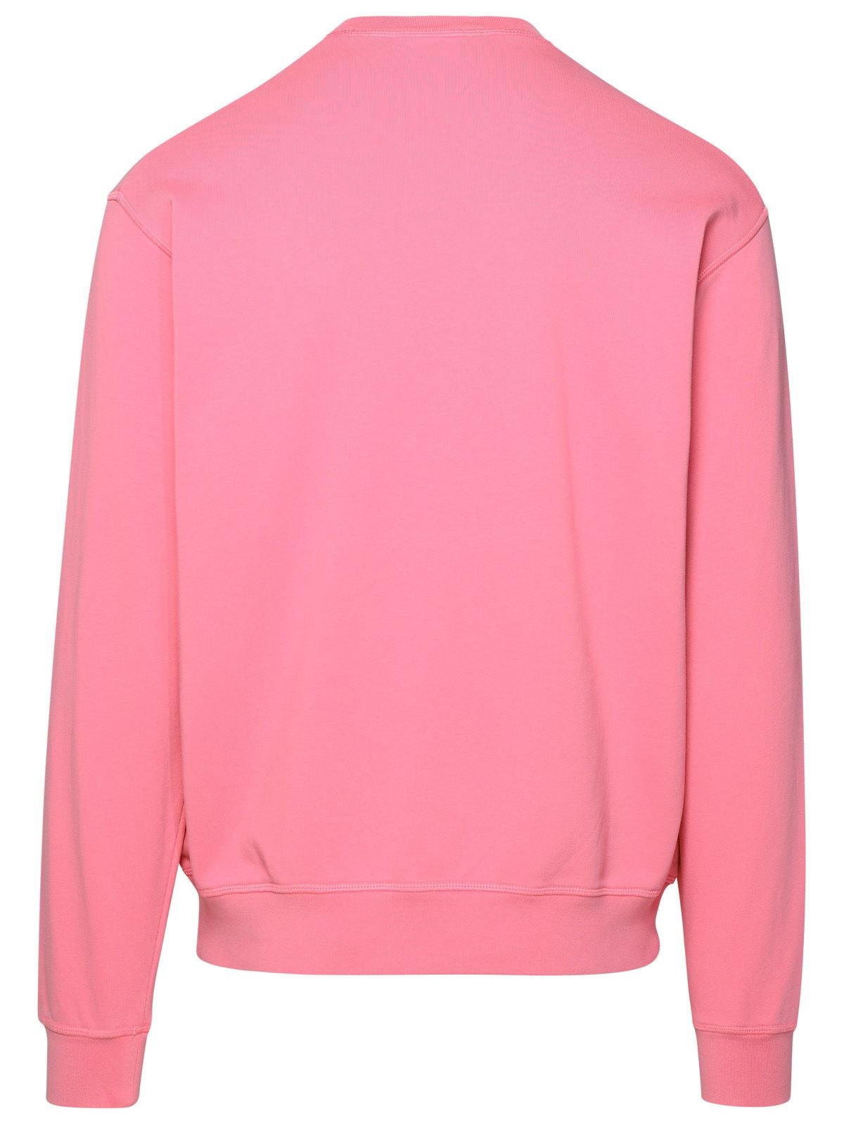 Dsquared2 Pink Cotton Sweatshirt - 3
