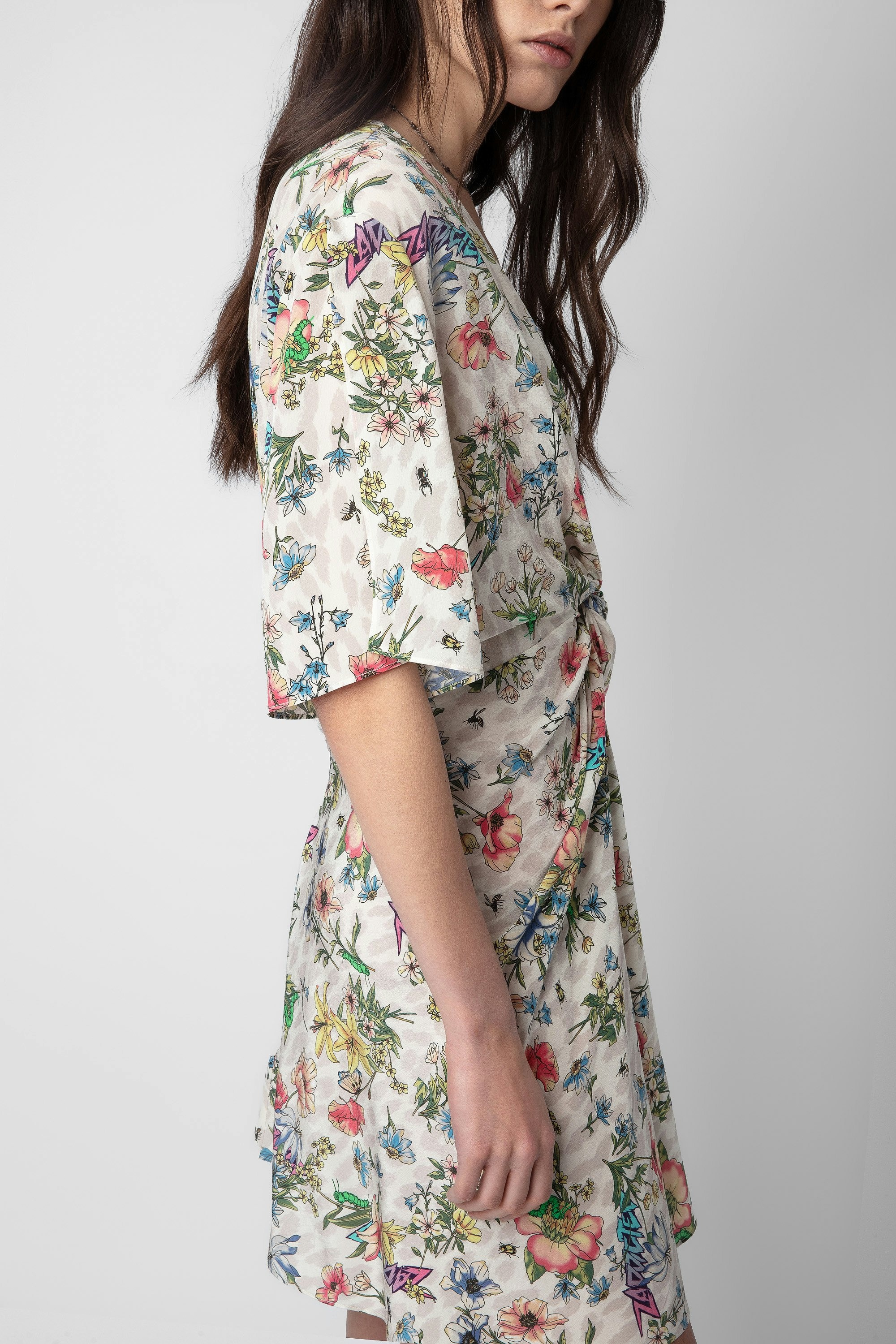 Rozom Silk Dress - 4