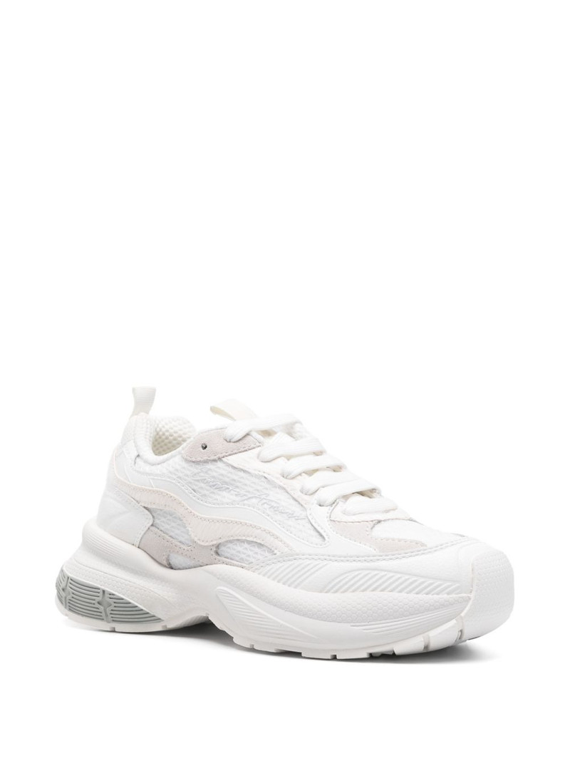 EMPORIO ARMANI exclusive pre leather sneakers outlook