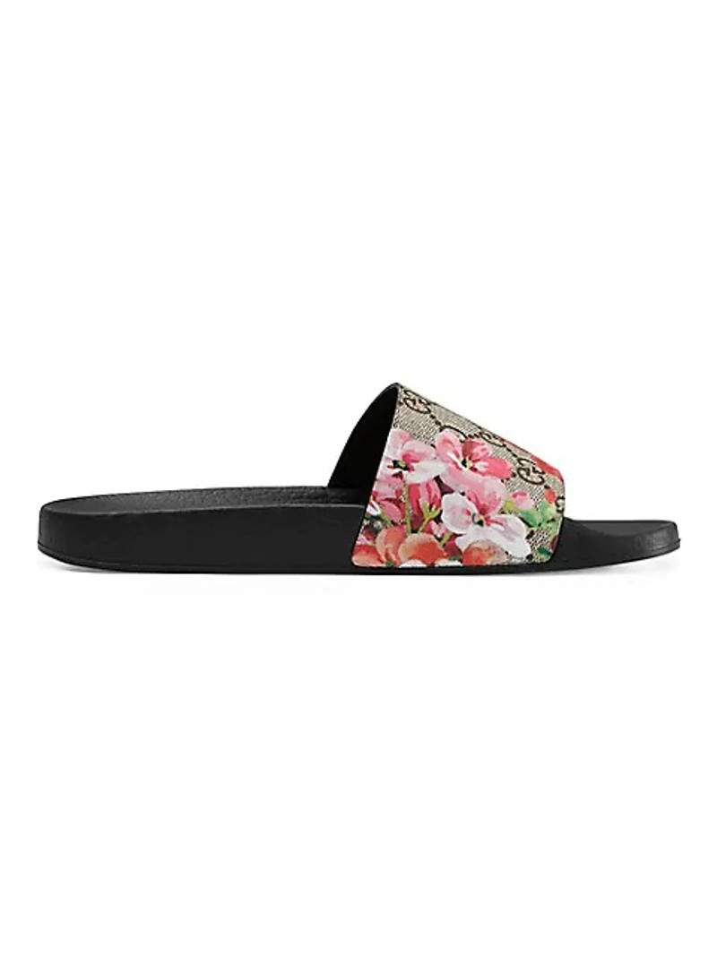GG Blooms Supreme Slide Sandals - 1