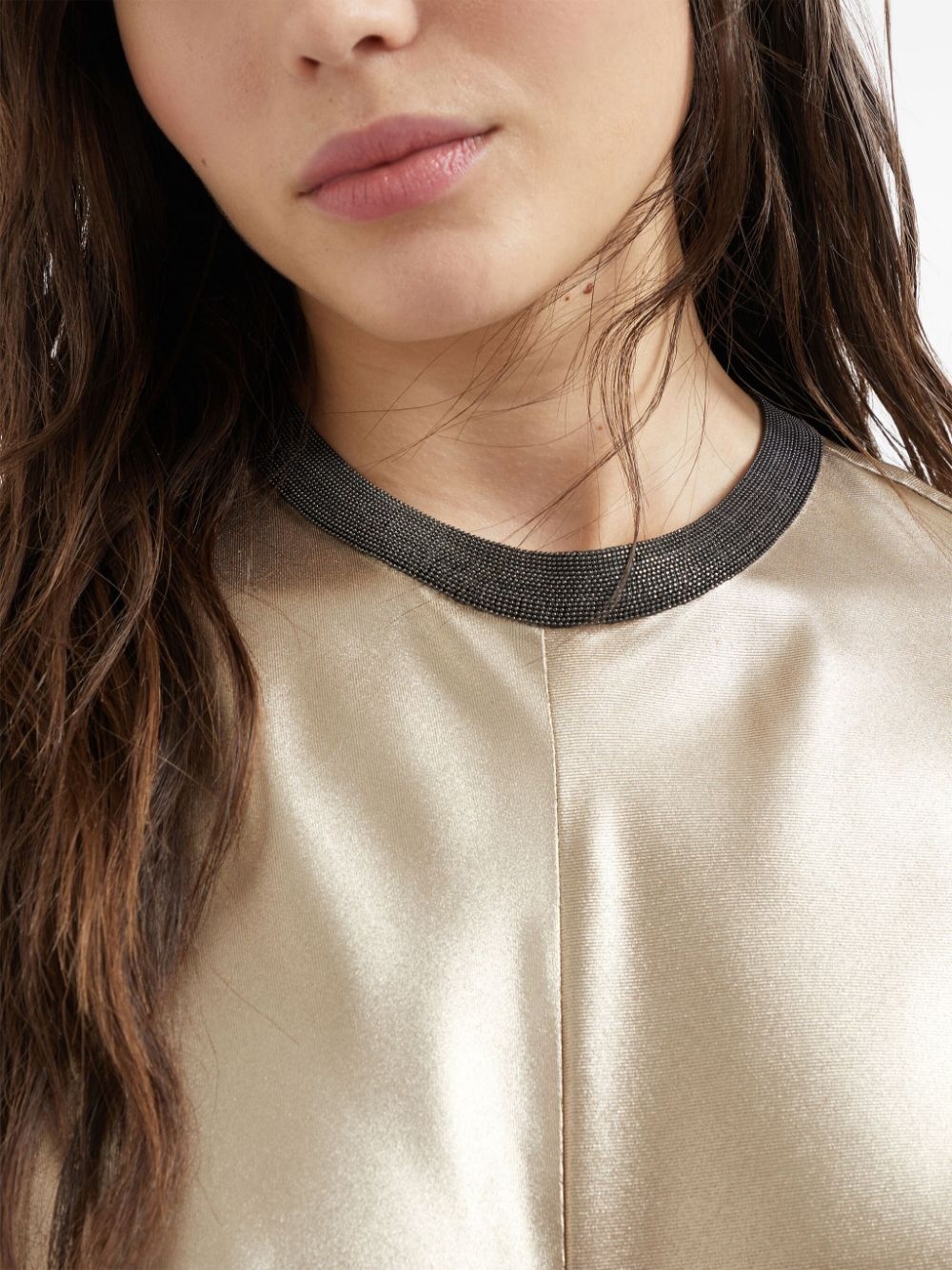gathered-detail dress - 5