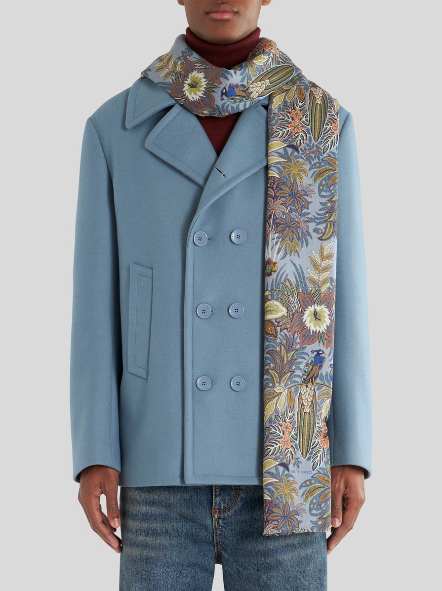 FLORAL FOLIAGE SCARF - 2