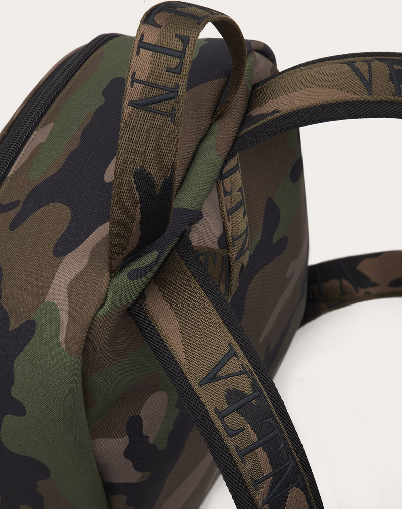 Camouflage Nylon Backpack 5