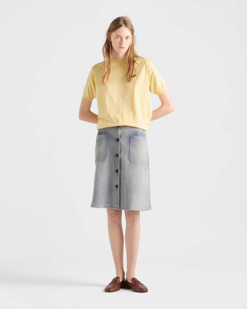 Prada Silk crew-neck sweater outlook