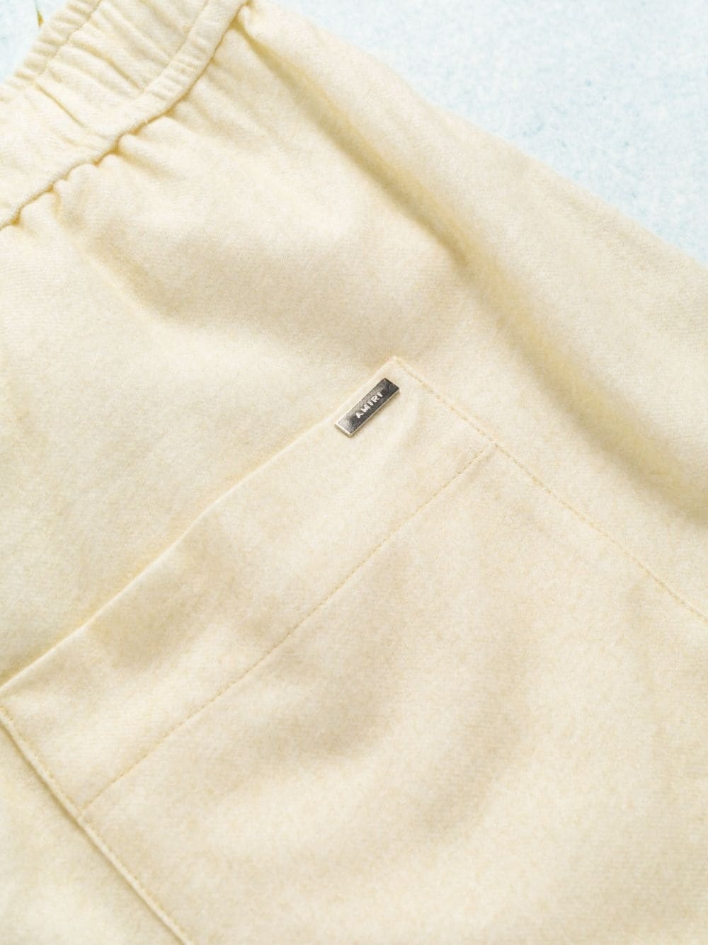 Sunscape-print flared trousers - 6