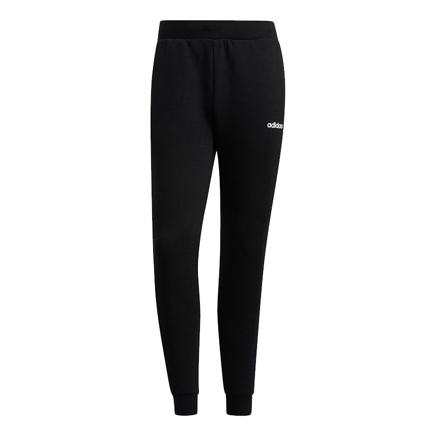 Men's adidas neo Ce 3S Flc Tp Logo Stripe Bundle Feet Sports Pants/Trousers/Joggers Black H14204 - 1