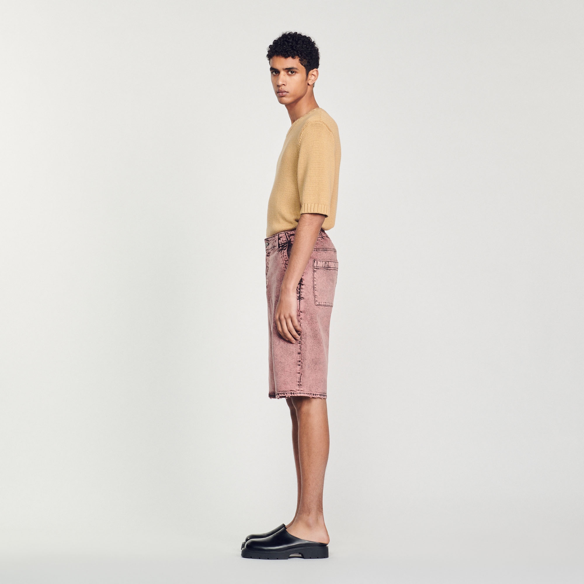 Baggy denim shorts - 7