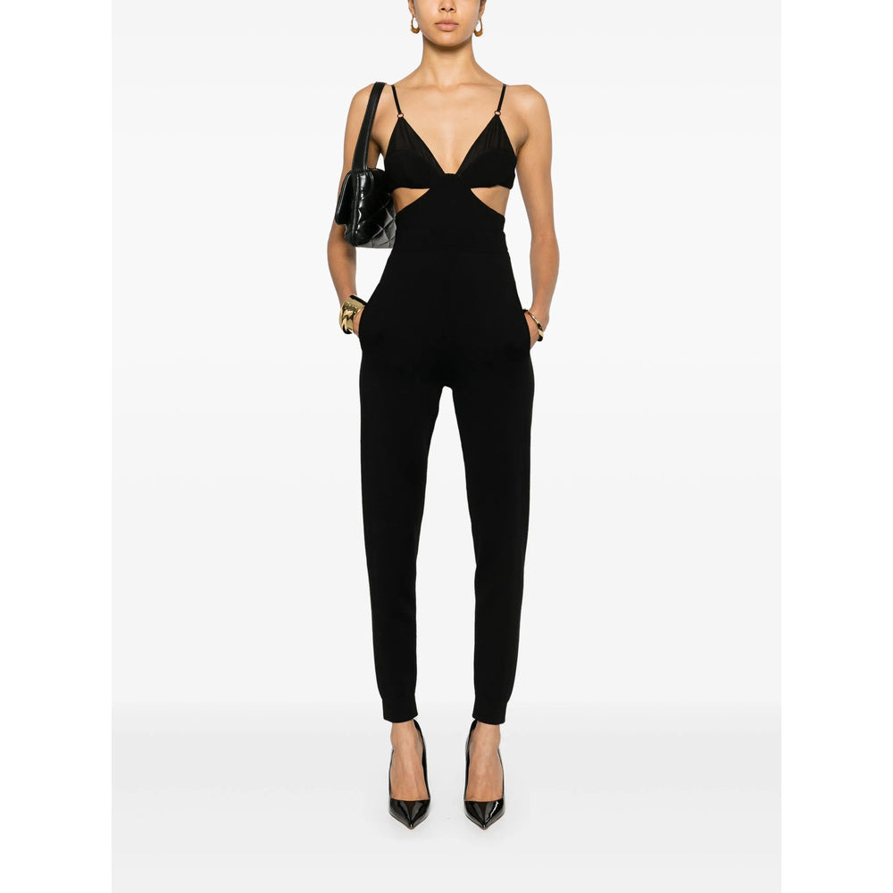 Saint Laurent Black Trousers - Track Pants Women - 5