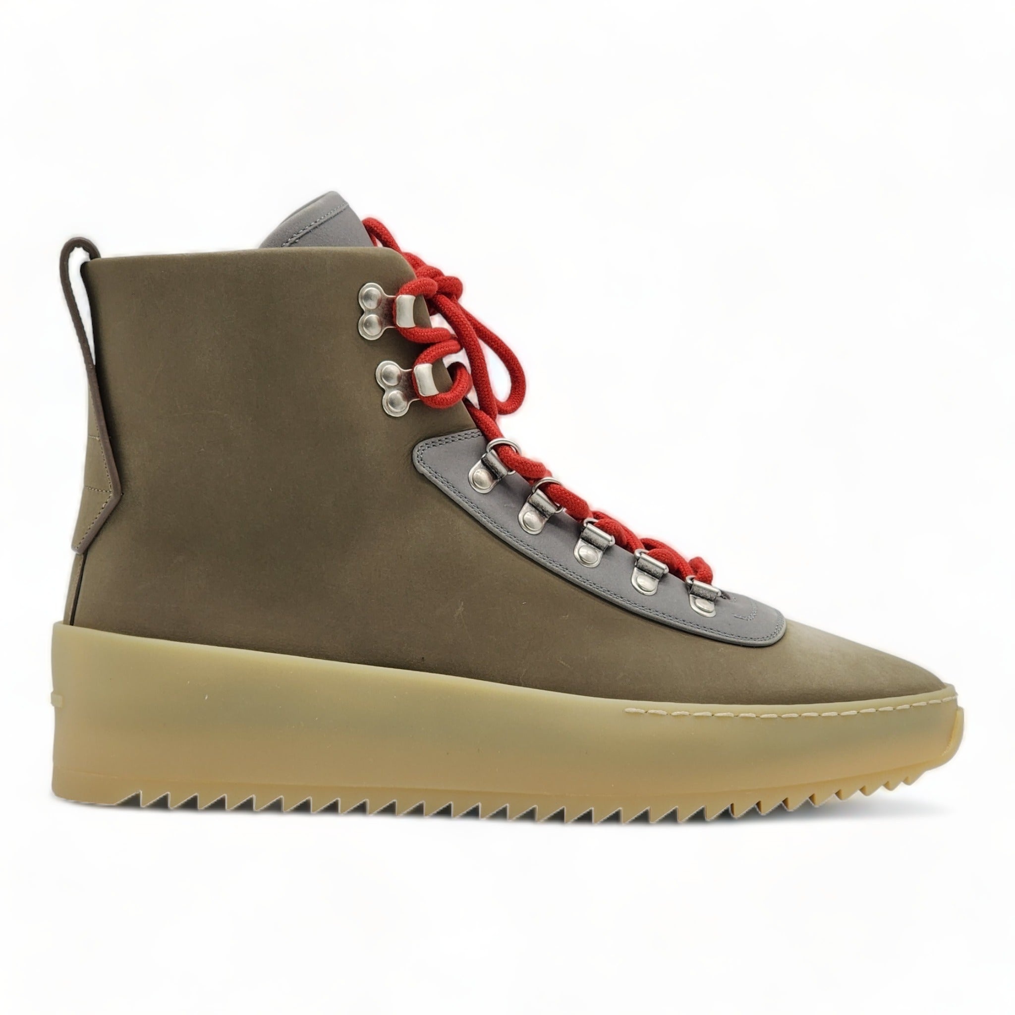 Fear of God Nubuck Leather Hiking Sneaker 'Stone' - 4