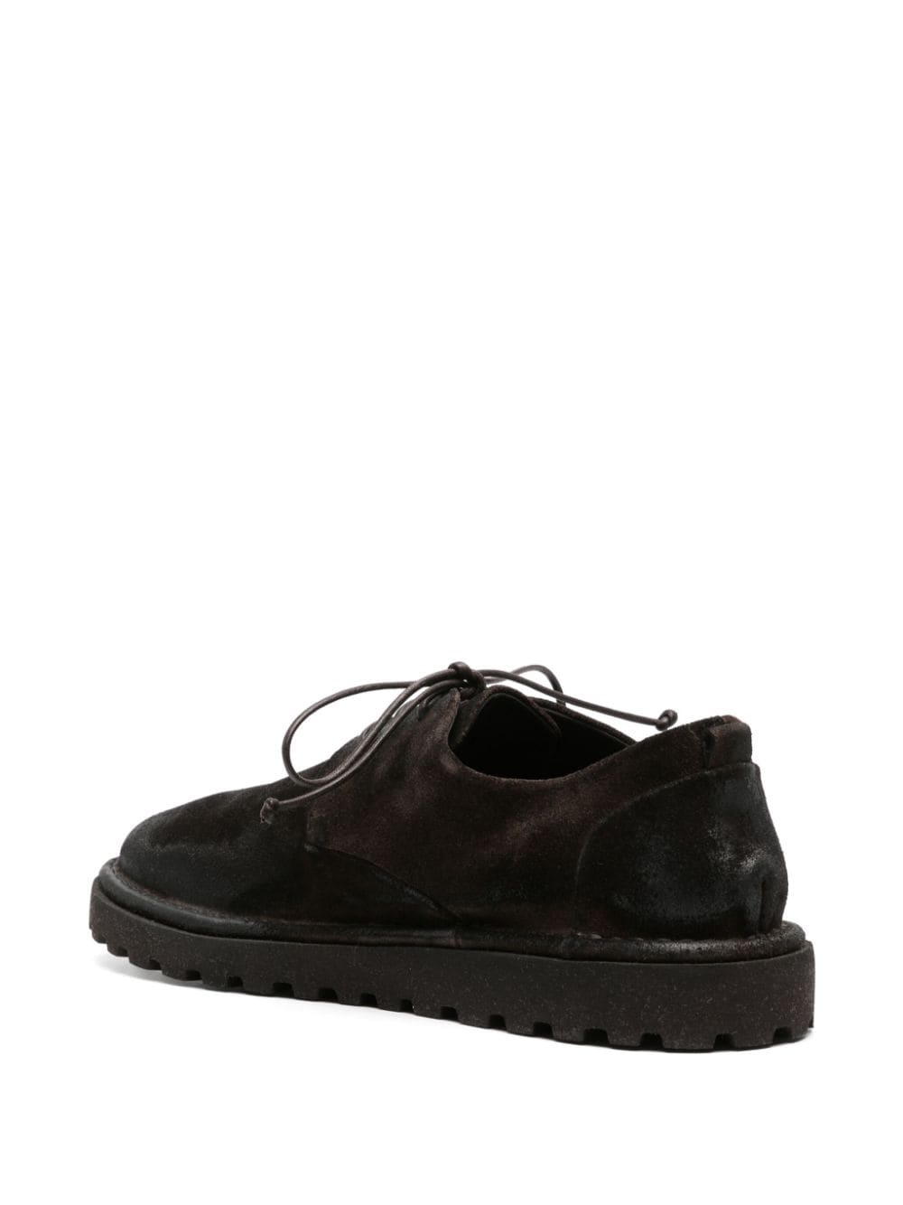 Sancrispa coated-leather derby shoes - 3