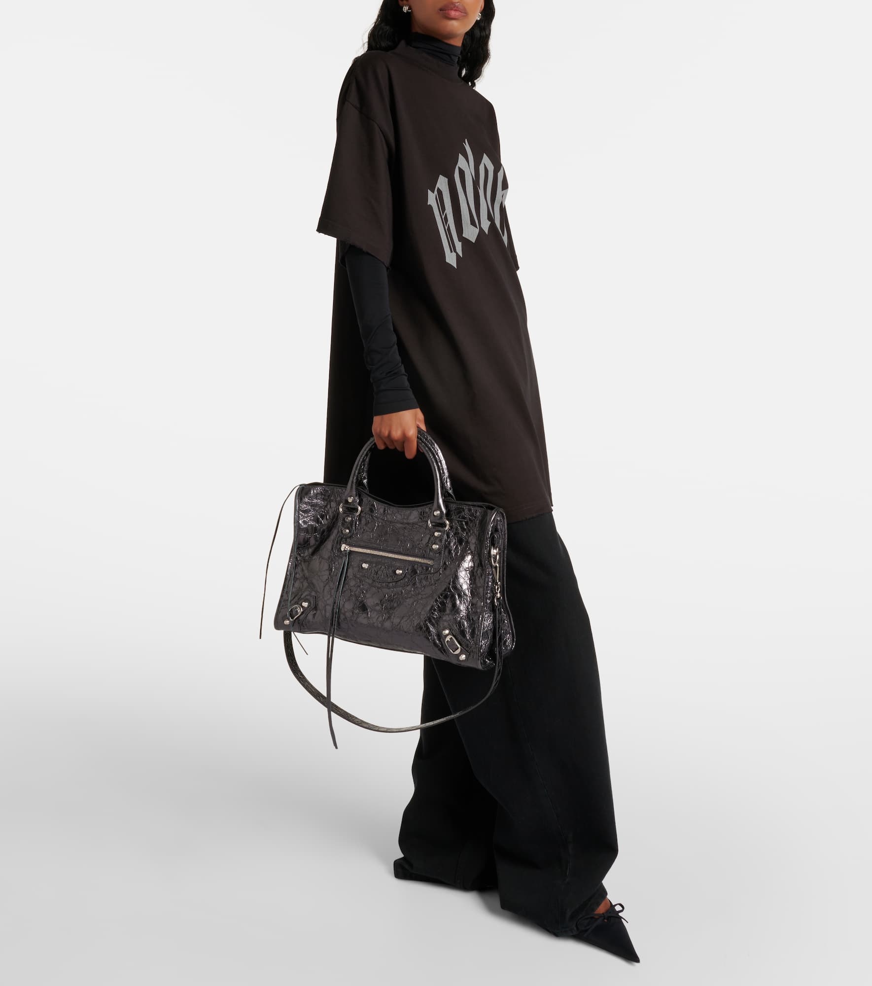 Le City Medium leather shoulder bag - 5