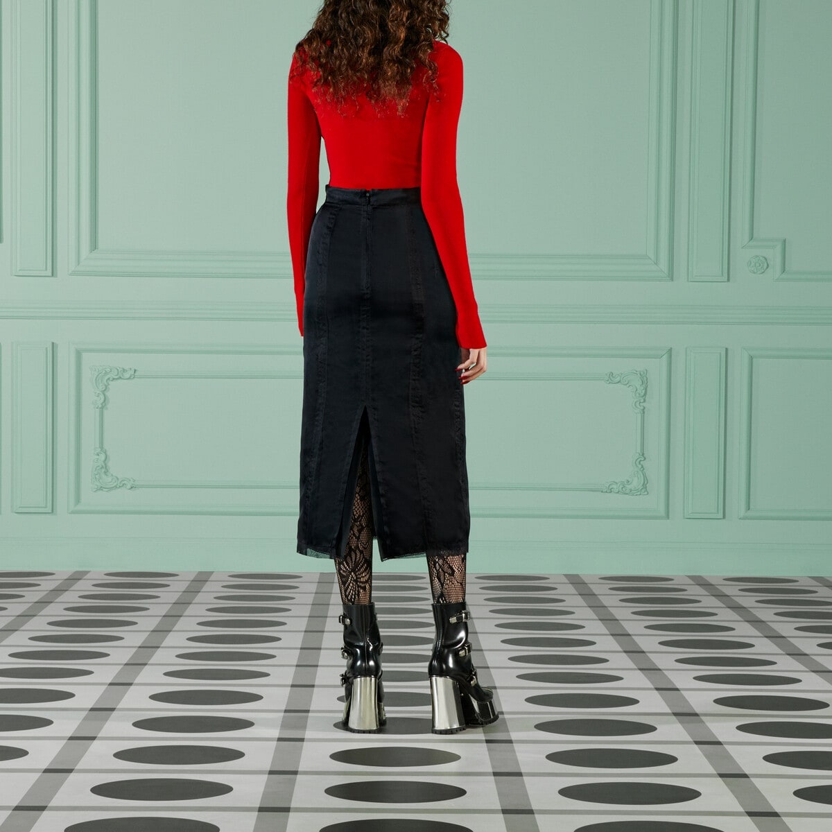 Silk organza skirt - 7