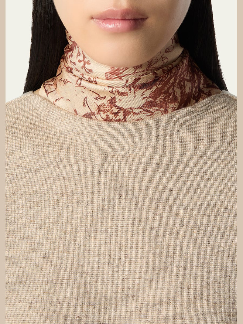 Loro Piana Albero Della Vita Foulard Scarf outlook