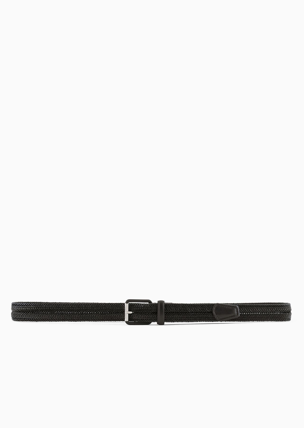 Woven leather belt - 3