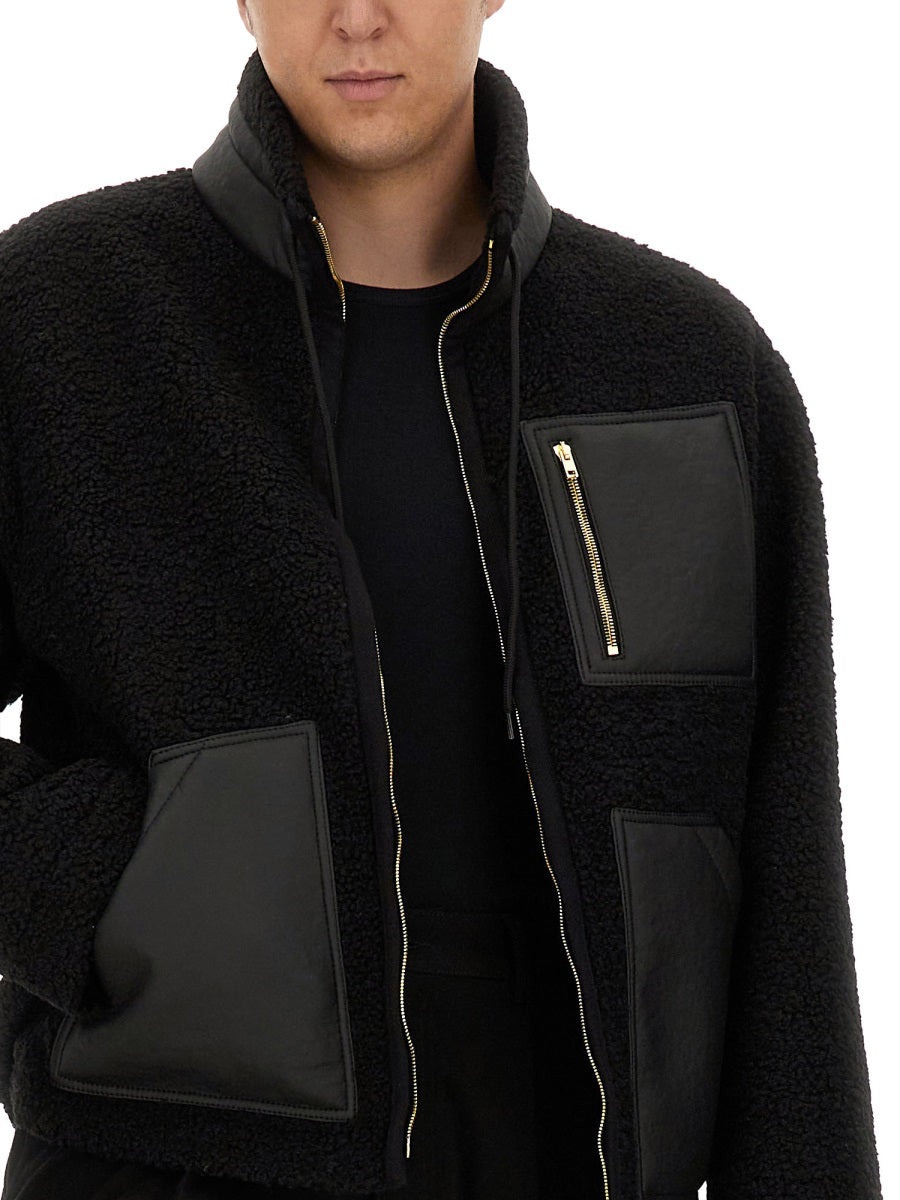 Moschino Men Jacket With Zip - 4