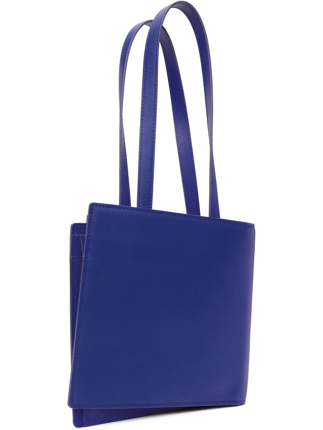 【ADERERROR】Shopper Bag Blue Shoulder Bag ADER error Blue Leather Tote | REVERSIBLE