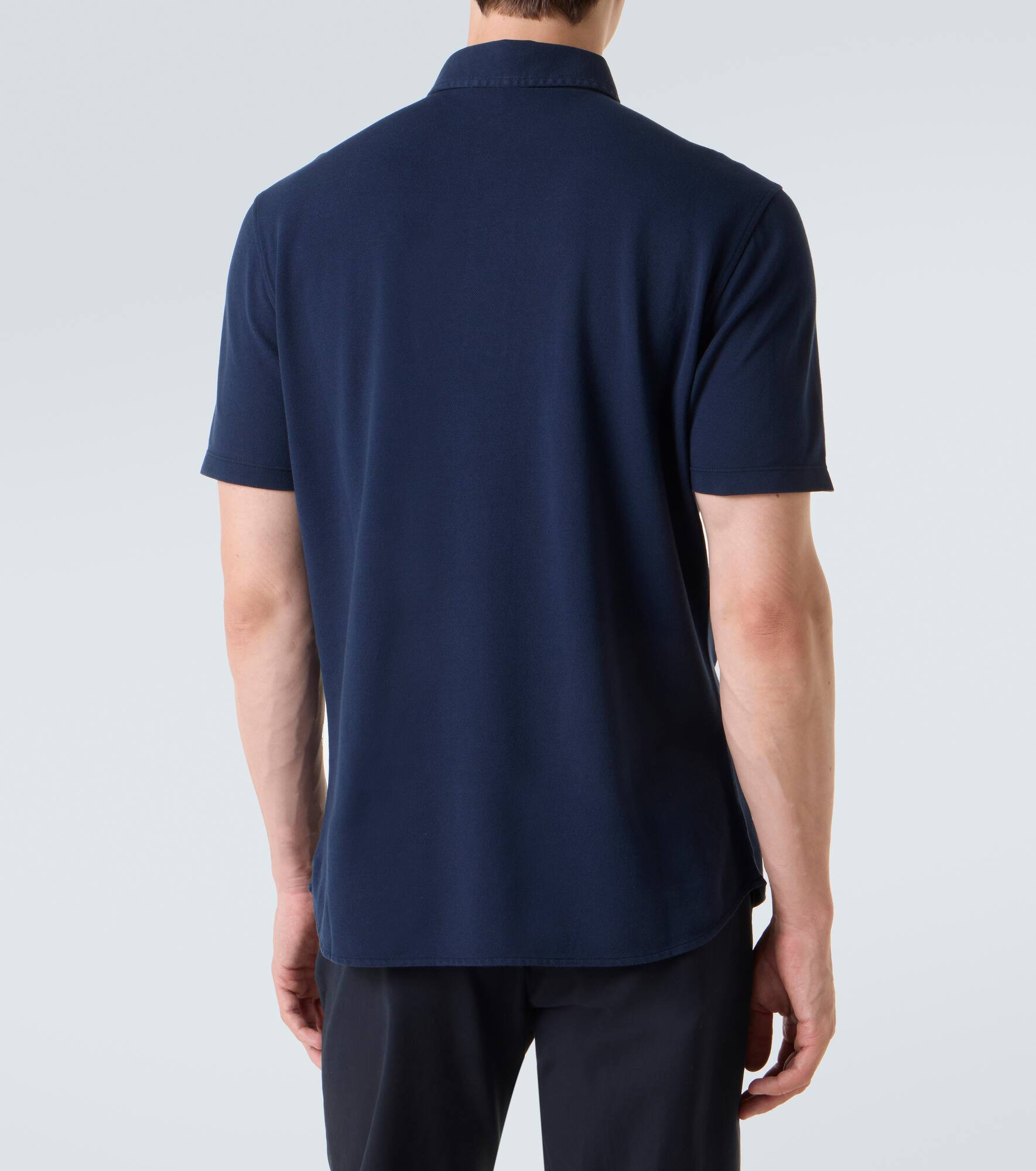 Cotton jersey polo shirt - 4