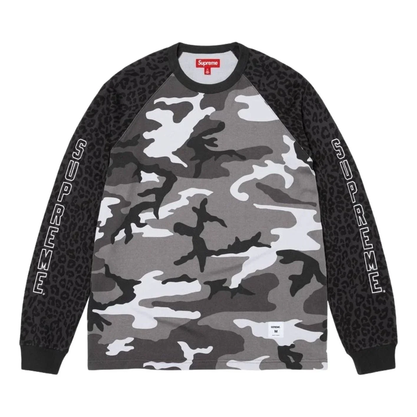 Supreme FW26 Wildlife Camo Raglan L/S Top 'Snow Camo' SUP-FW26-062-SMO - 1