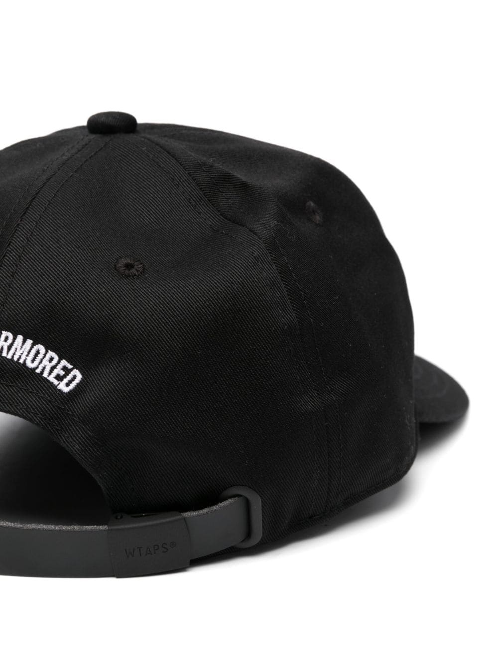 embroidered-logo baseball cap - 2