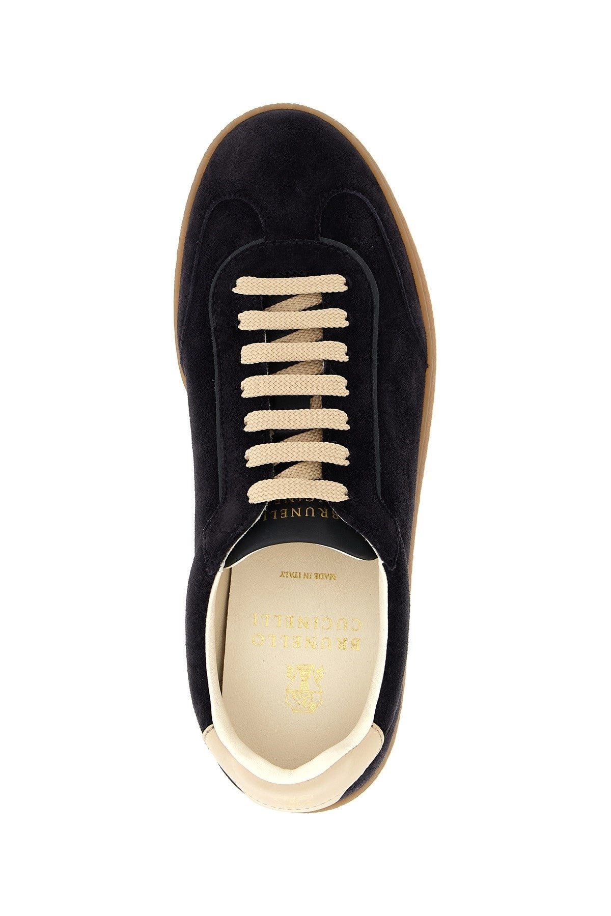 Brunello Cucinelli Men Suede Sneakers - 4