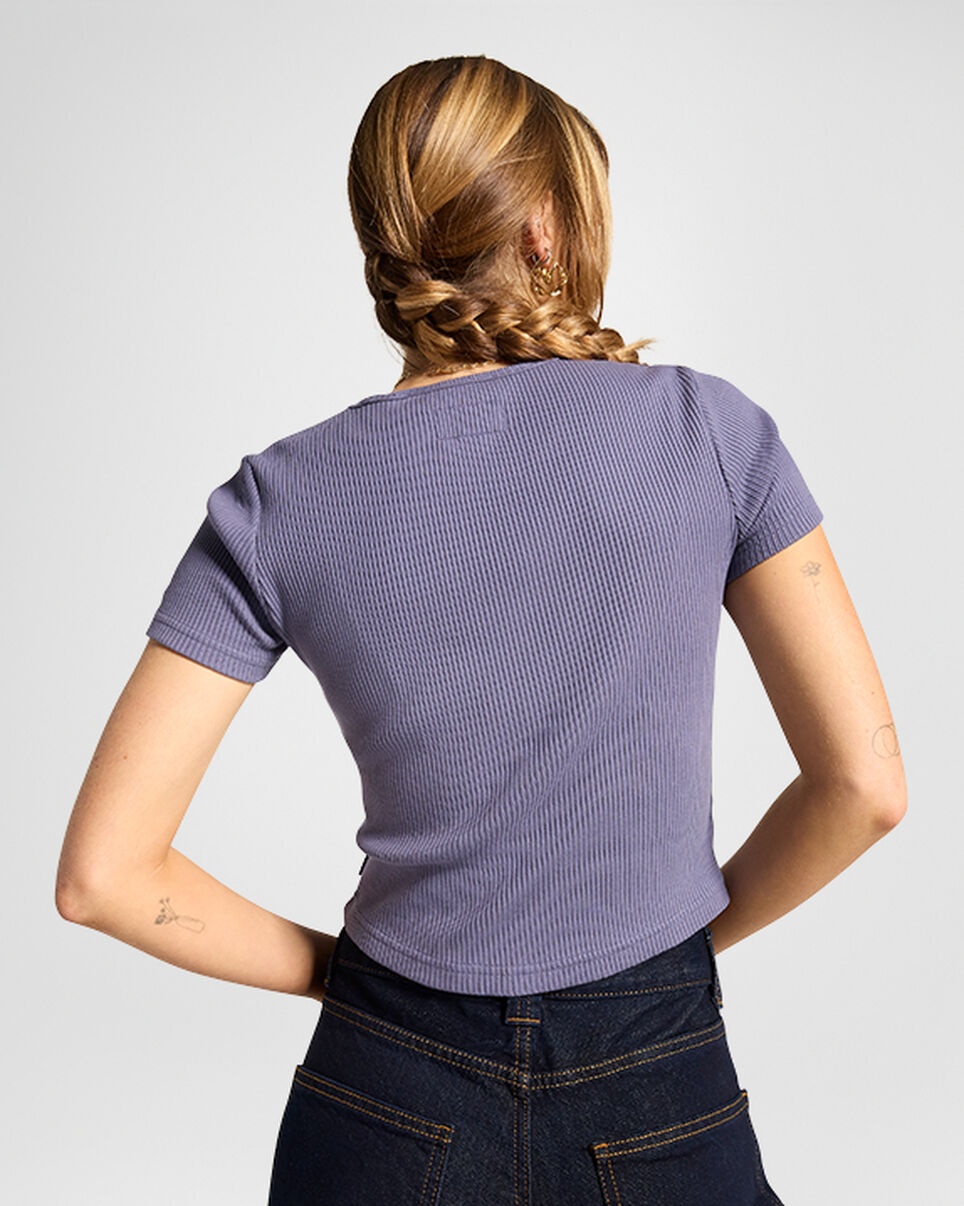 Ribbed Slim T-Shirt - 2