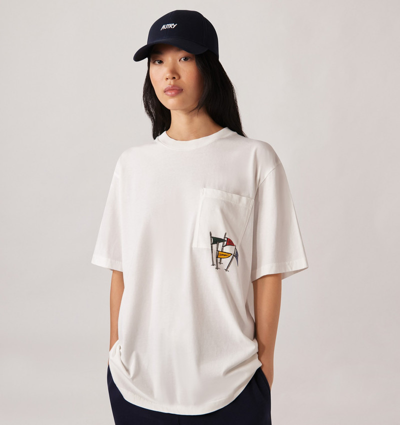 UNISEX FLAGS POCKET GRAPHIC TEE 3