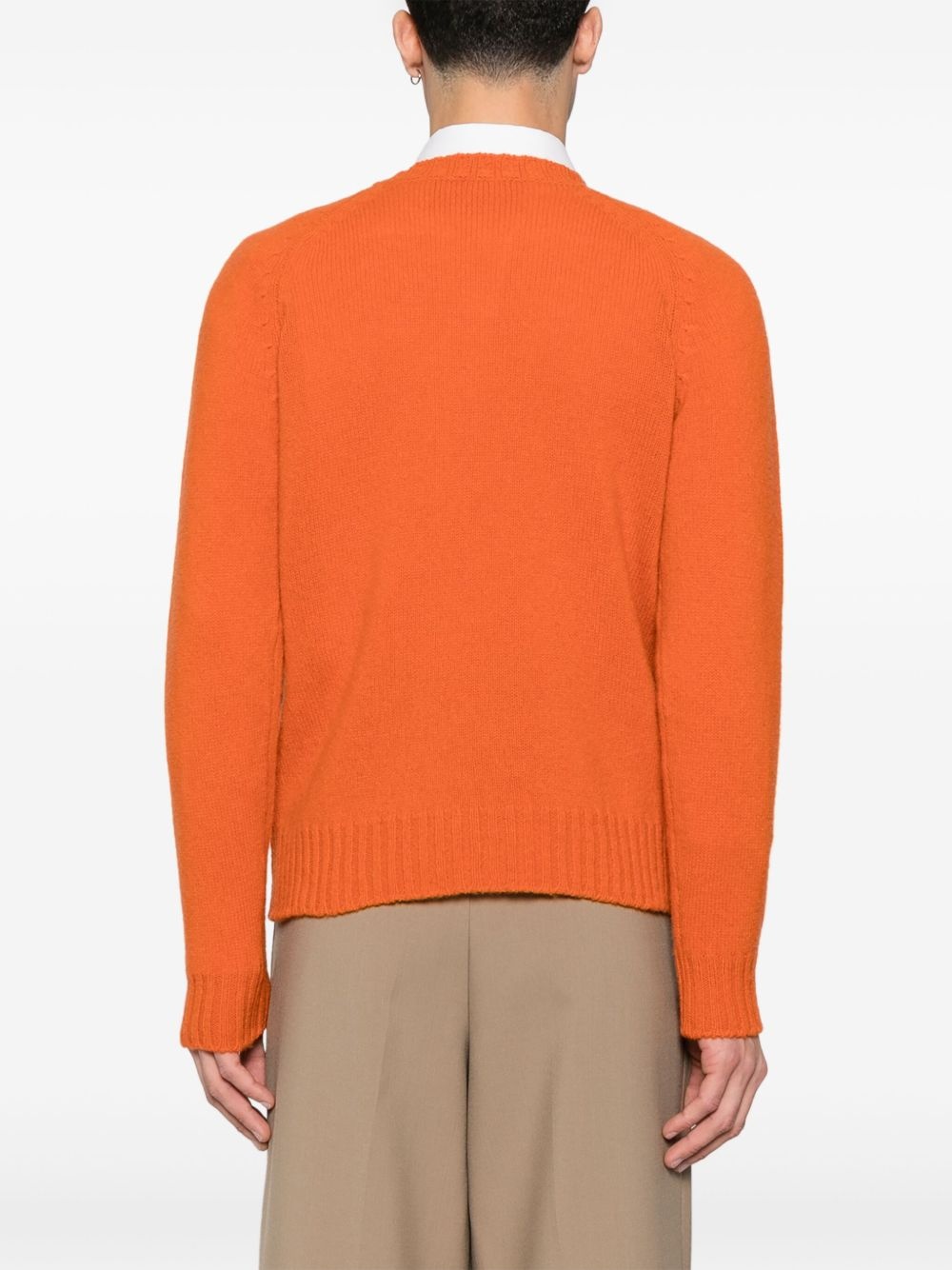 VLogo-Signature wool sweater - 4