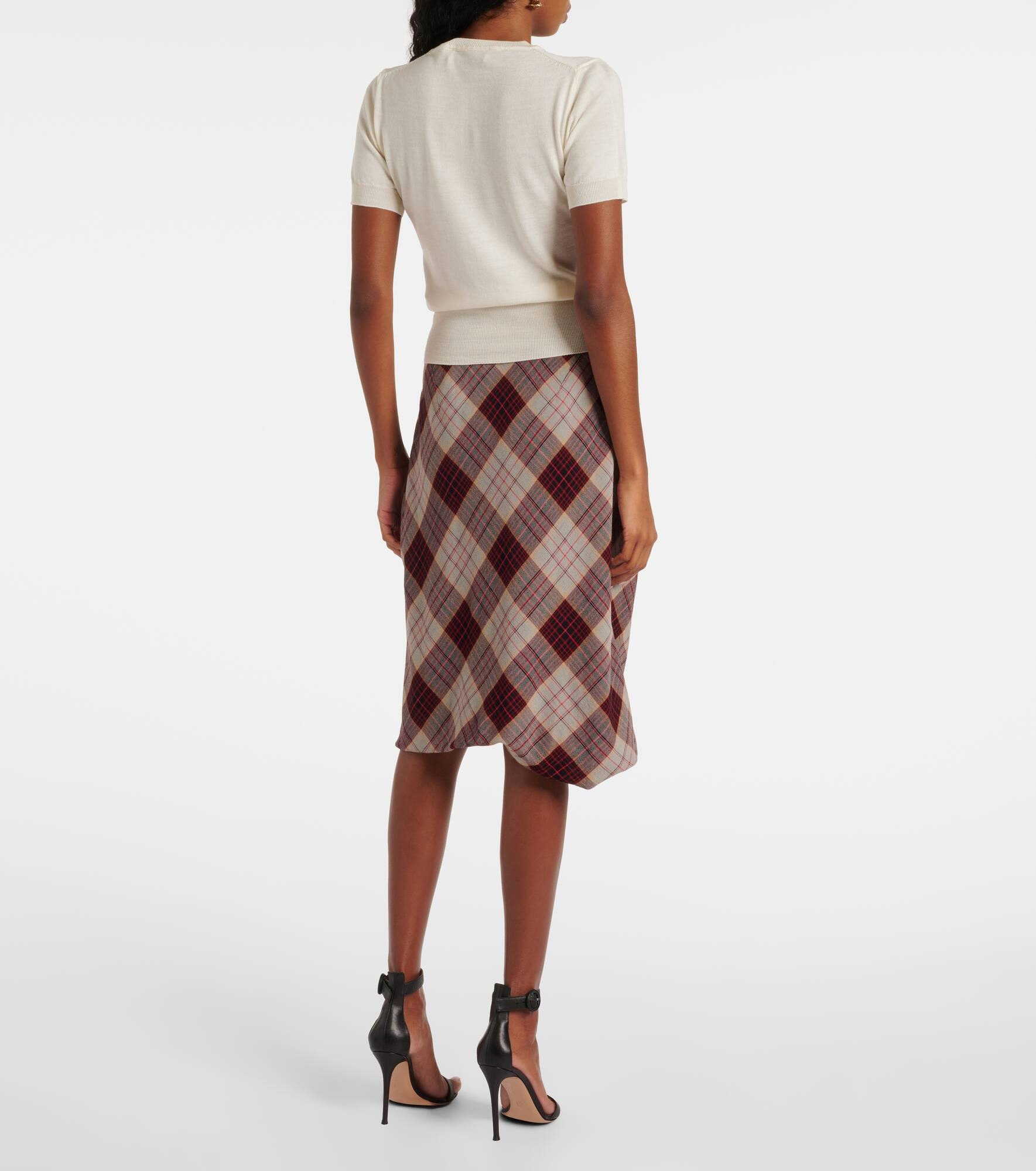 Bea wool and silk top - 3
