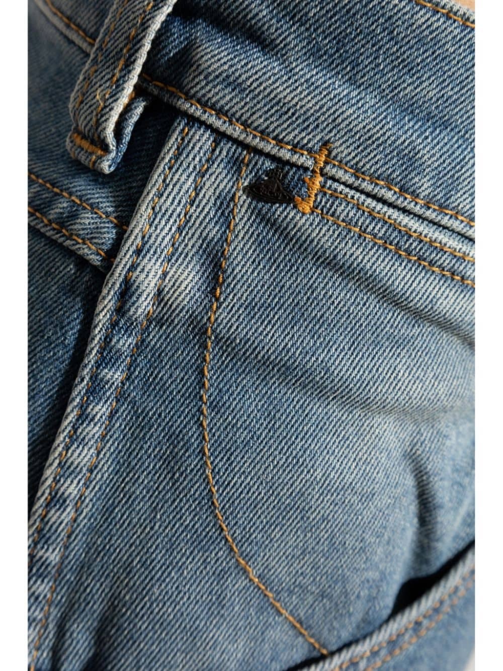 cotton straight jeans - 7